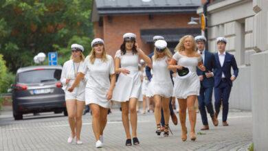 white graduation dress