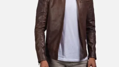 Cool Pure Chocolate Brown Leather Jacket